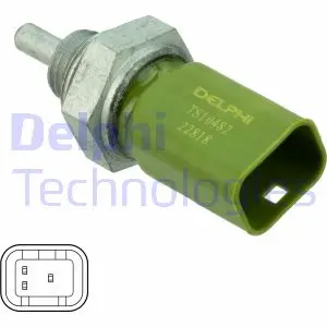 Датчик температури охолоджуючої рідини Delphi TS10482
