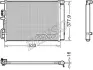 A_Конденсатор кондицiонера HYUNDAI/KIA Tucson/Sportage "1,6-2,0 "15-22 ="" DENSO DCN41018 (фото 1)