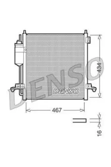 Конденсатор кондицiонера MITSUBISHI L200 "2,5 "05-15 ="" DENSO DCN45001