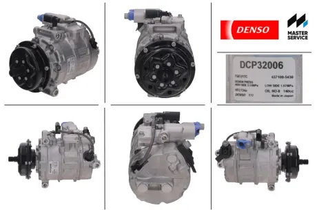Компрессор кондиціонера VW T5 Touareg I 2,5TDI DENSO DCP32006