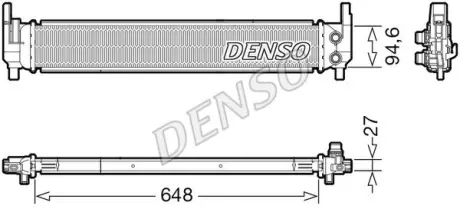 Інтеркулер AUDI/SEAT/SKODA/VW A3/Leon/Octavia/Golf "1,0-1,6 "12>> ="" DENSO DRM02042