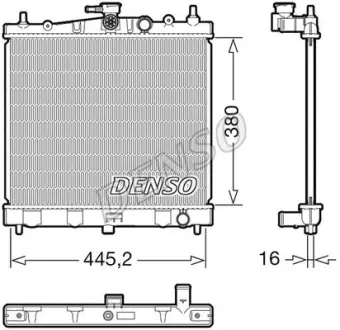 Радіатор NISSAN Note "1,6 "06-12 ="" DENSO DRM46067