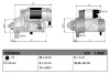 Стартер (12В, 1,4кВт, новий із заставою) CITROEN BERLINGO, C15, C4, C4 GRAND PICASSO I, C4 GRAND PICASSO II, C4 I, C4 II, C4 PICASSO I, C4 PICASSO II, C5 I, C5 II, C5 III, C8 1.6D-3.0 04.84- DENSO DSN3004 (фото 1)