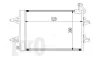 Радіатор кондиціонера Skoda Fabia/Roomster/VW Polo 1.0-2.0/1.4-1.9D 99- DEPO 053-016-0015 (фото 1)