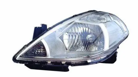 Фара передняя в сборе DEPO 1151116LLDEM1