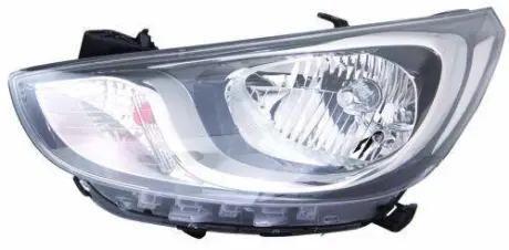 HY Accent 11-15 Фара перед.лів.елек.+мотор. H4/PY21W/W5W RUS DEPO 221-1160LMLEMN2