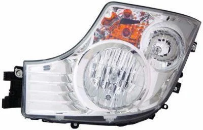 Фара Лів (H1/H7/PY21W/W5W, ручн, без мотора, колір відбивача: хром, колір повороту: жовтий) MERCEDES ACTROS MP4 / MP5 07.11- 440-11A1L-LD-E DEPO 44011A1LLDE