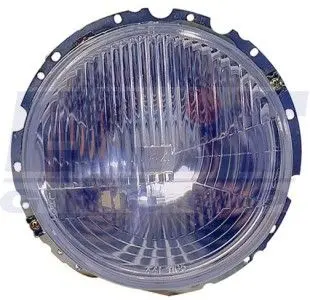 Фара лів./прав. H4 с хром рамкой мех. регул. DEPO 441-1105N-LD-EH