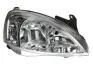 Фара права H7/H7 із прозр. corner lamp, ялинок. рег., -6/02 (Valeo тип) [] DEPO 442-1125R-LDEMN (фото 1)