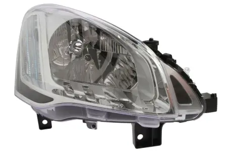 CT BERLINGO 12- Фара передняя, права, електр. + мотор H4/PY21W/W5W DEPO 552-1141RMLD-EM