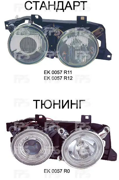 Фара передня DEPO FP 0057 R11-E (фото 1)