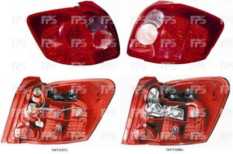 Ліхтар задній DEPO FP 7016 F4-E