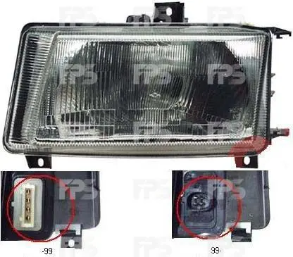 Фара передня DEPO FP 9505 R2-E (фото 1)