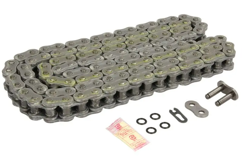 Ланцюг 428 VX посилені, кількість ланок: 124, ущільнювач: Х-кільце, сталь, спосіб монтажу: штифт HONDA CBR HUSQVARNA TC KAWASAKI KLX, KMX KTM SX SUZUKI GN, GS YAMAHA XG 85/125/250 1986-2020 DID DID428VX124 (фото 1)