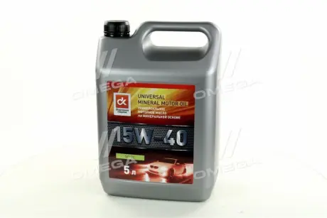 Масло моторное. <ДК> 15W-40 SF/CC (Канистра 5л) Dk-Дорожная Карта 4102981306