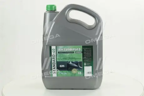 Антифриз G11 STANDARD-40 LONG LIFE зелений (9 кг) <ДК> Dk-Дорожная Карта 48021034706