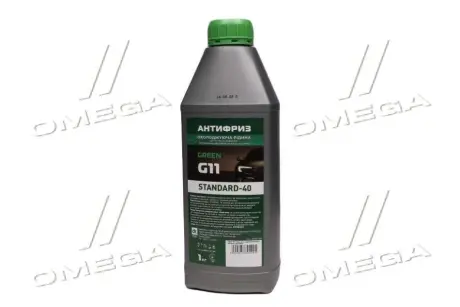 Антифриз G11 STANDARD-40 LONG LIFE зелений (0,9 кг.) Dk-Дорожная Карта 4802877304
