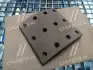 Накладка гальм. КамАЗ-6520 ЄВРО свердл. R0 15/18 <ДК> Dk-Дорожная Карта 6520-3501105 (фото 1)