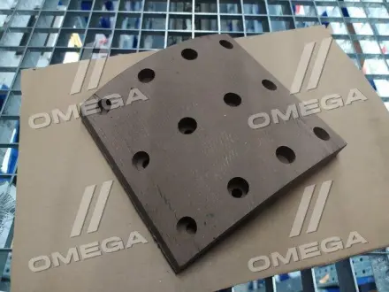 Накладка гальм. КамАЗ-6520 ЄВРО свердл. R0 15/18 <ДК> Dk-Дорожная Карта 6520-3501105