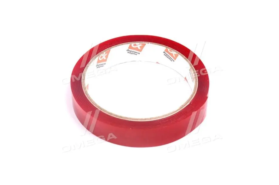 Скотч двосторонній 18х2 м. <ДК> Dk-Дорожная Карта DK-18red (фото 1)