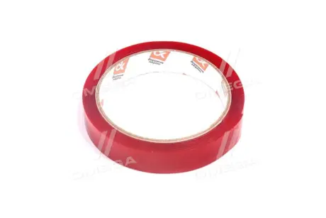 Скотч двосторонній 18х2 м. <ДК> Dk-Дорожная Карта DK-18red