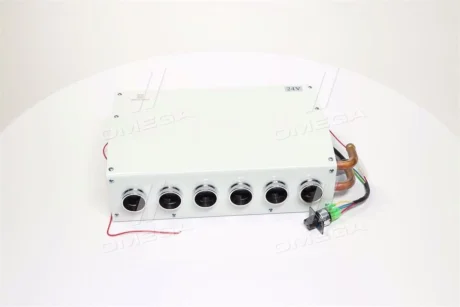 Обігрівач салону 24V 6 сопл Богдан, Еталон <ДК> Dk-Дорожная Карта DK-270754740-7093-24