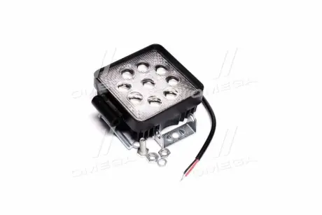 Фара LED квадратна 27W, 9 ламп, 5D <ДК> Dk-Дорожная Карта DK.275D-S