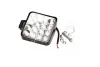 Фара LED квадратна 48W 6000K (16 діодів) (8.5см х 8.5см х 1.5см) Mini <ДК> Dk-Дорожная Карта DK 3722 (фото 1)