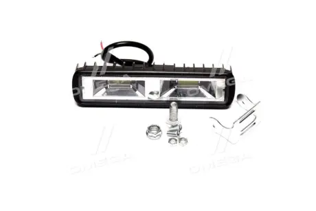 Фара LED прямокутна (chip COB) 48W 6000K (2 діоди) (15см х 4см х 4см) алюм. корп. <ДК> Dk-Дорожная Карта DK 3724