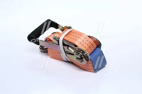 Стяжка вантажу, 3t. 50mm.x5m.(0.5+4.5) прогум. ручка <ДК> Dk-Дорожная Карта DK-3901