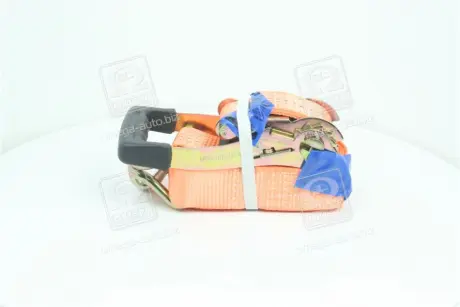 Стяжка вантажу, 5t. 50mm.x6m.(0.5+5.5) прогум. ручка <ДК> Dk-Дорожная Карта DK-3908