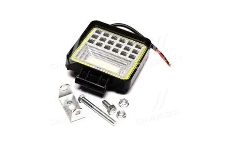 Фара LED квадратная 42W, 10-30V узкий луч. Dk-Дорожная Карта DK.4SQ.0105A