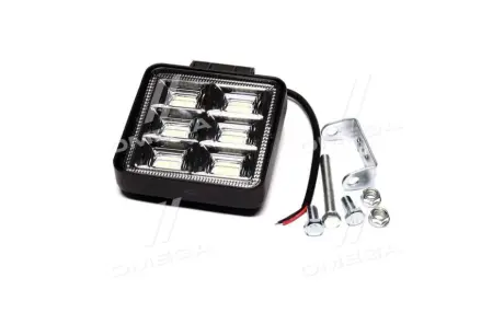 Фара LED квадратная 48W, 10-30V узкий луч <ДК> Dk-Дорожная Карта DK.4SQ.0112