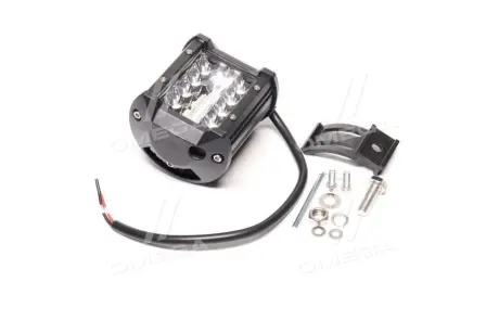 Фара LED додаткова 20W, 20 ламп вузький промінь <ДК> Dk-Дорожная Карта DK B2-20W-C2