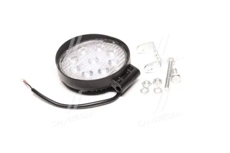 Фара LED додаткова 12/24V/27W (9 діодів) (кругла) 110х128мм СТАНДАРТ <ДК> Dk-Дорожная Карта DK B2-27W-01 STD