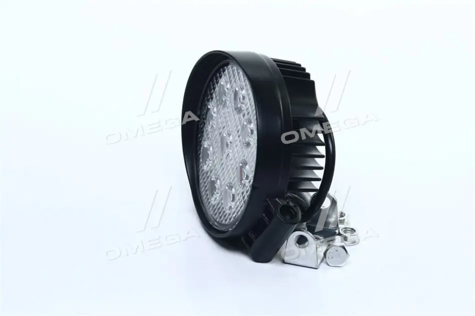 Фара LED круглая 27W, 9 ламп, 110*128мм, узкий луч <ДК> Dk-Дорожная Карта DK B2-27W-A SL (фото 1)