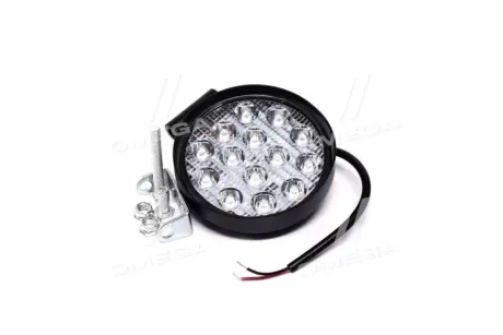 Фара LED кругла 42W, 14 ламп, 116 * 137,5мм СТАНДАРТ <ДК> Dk-Дорожная Карта DK B2-42W-STD