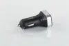 Автомобільний зарядний пристрій 2USB (12 / 24V - 5V 2,4A), LED Display, чорне <ДК> Dk-Дорожная Карта DK-CT04B (фото 3)