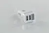Автомобільний зарядний пристрій 2USB (12 / 24V - 5V 2,4A), LED Display, біле <ДК> Dk-Дорожная Карта DK-CT04W (фото 4)