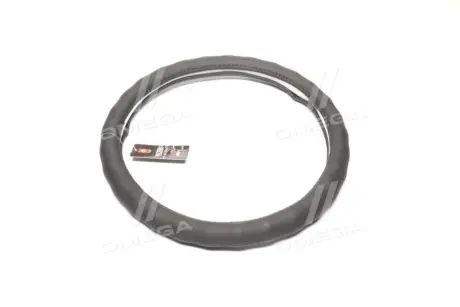 Чохол на кермо чорний гладкий L <ДК> Dk-Дорожная Карта DK-L30BK