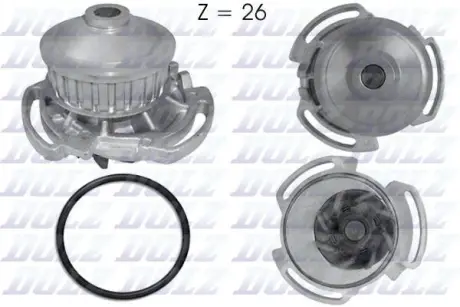 Помпа AUDI/VW 80/Polo "0,8-1,8 "72-94 ="" DOLZ A159