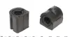 Втулка стабілізатора (заднього) Ford Connect (d=22mm) (низький дах) DP DP Group B 834 (фото 2)