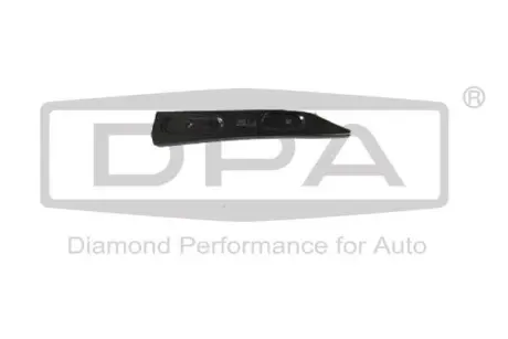 Кронштейн кріплення бампера (переднього/R) Skoda Fabia/Roomster 06-15 DPA 88070776702