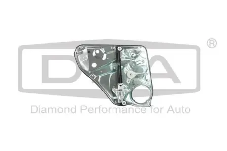 Склопідйомник задній правий без моторчика з рамкою Skoda Superb (02-08)/VW Passat (06-12) DPA 88390407602