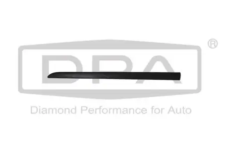 Молдинг двері передньої лівої Skoda Fabia (06-14) DPA 88530712702