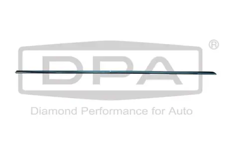 Молдинг двері передньої лівої (хром) Skoda Citigo/VW Up (11-) DPA 88531334702