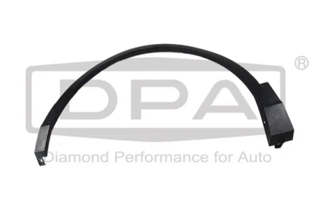 Накладка колісної арки ліва передня чорна DPA 88541794502