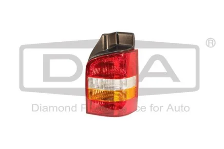 Ліхтар задній VW T5 03-15 (R) (білий поворот) (ляда) DPA 89450755102