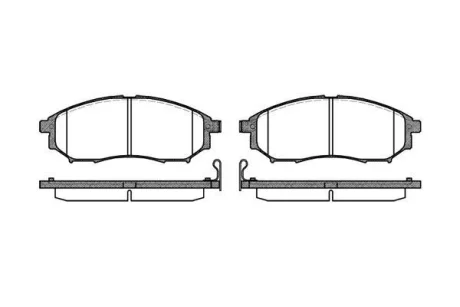 - Гальмівні колодки до дисків Drive+ DP1010.10.0016