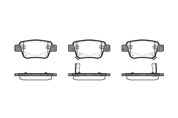 - Гальмівні колодки до дисків Drive+ DP1010.10.0022 (фото 1)